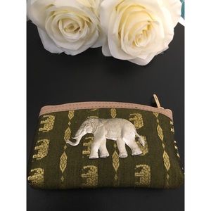 NWOT 3 Coin Purses with Cute Elephant Print